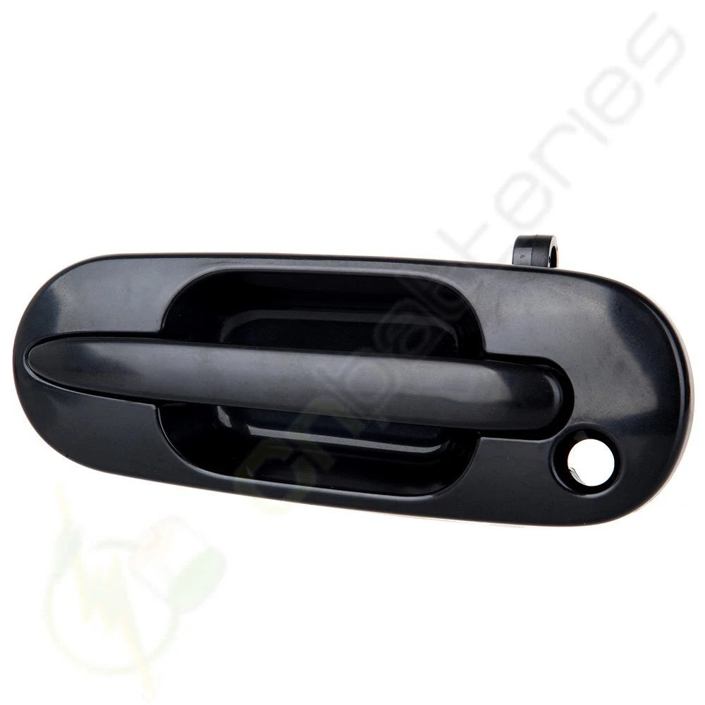 2Pcs Black Exterior Front Right & Left Side Door Handles for Honda CR-V (1997–2001)