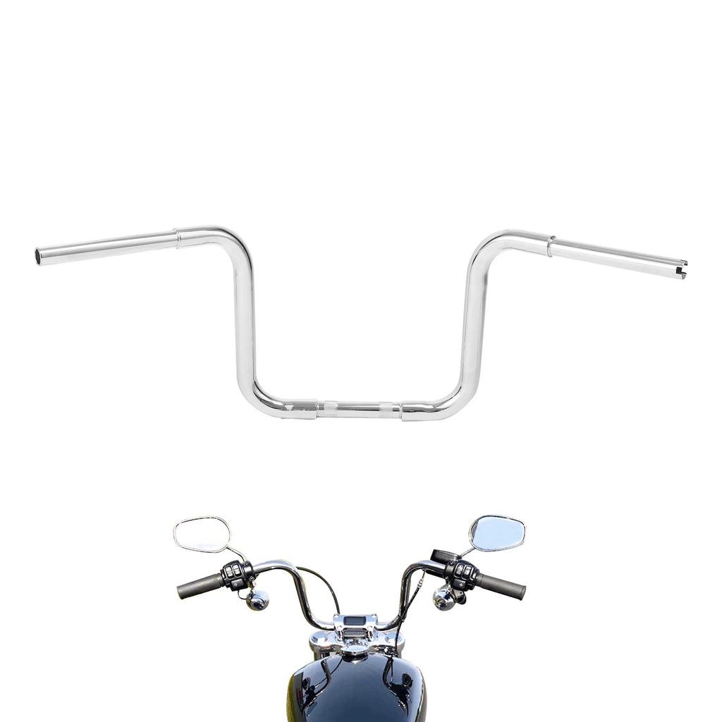 Ape Hanger Handlebar 12'' 14'' 16'' 18'' for Harley FLST FXST