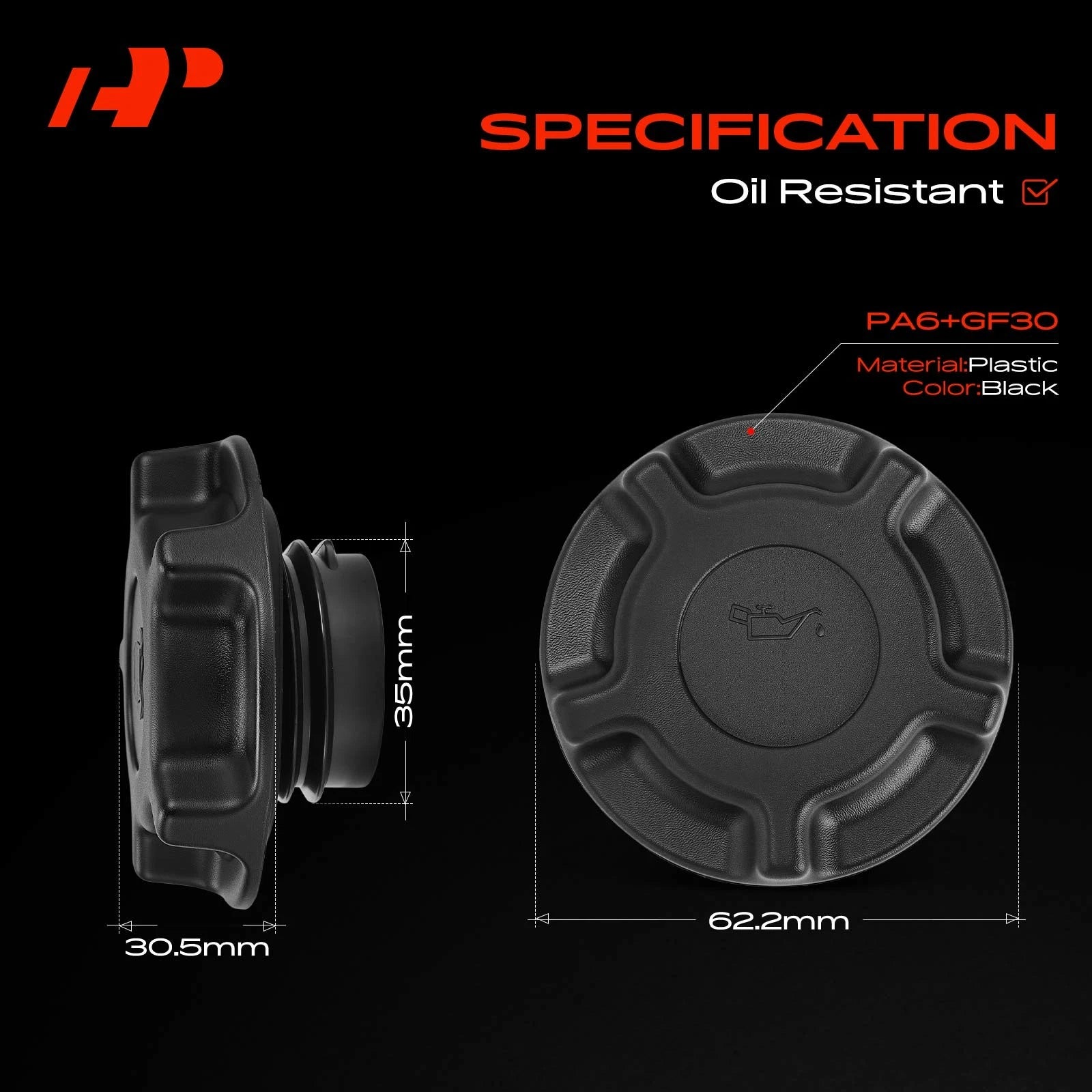 Engine Oil Filler Cap for Hyundai Elantra Sonata Santa Fe Accent