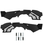 Solid Aluminum Front Inner Fender Flares for Jeep Wrangler JK (2007–2018)