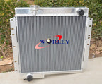 Full Aluminum Radiator 62mm for Toyota Land Cruiser BJ40 BJ42 (1960-1984)
