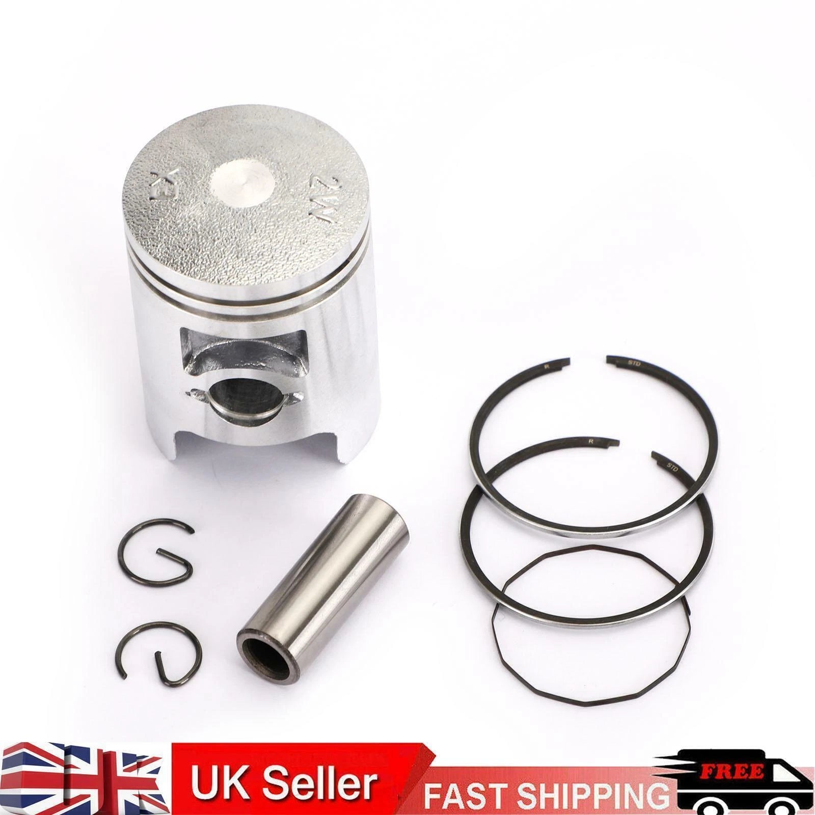 Piston Ring Kit Std 39mm for Honda Dio Tact Cabina Julio Elite Scoopy Lead 50 (T9)