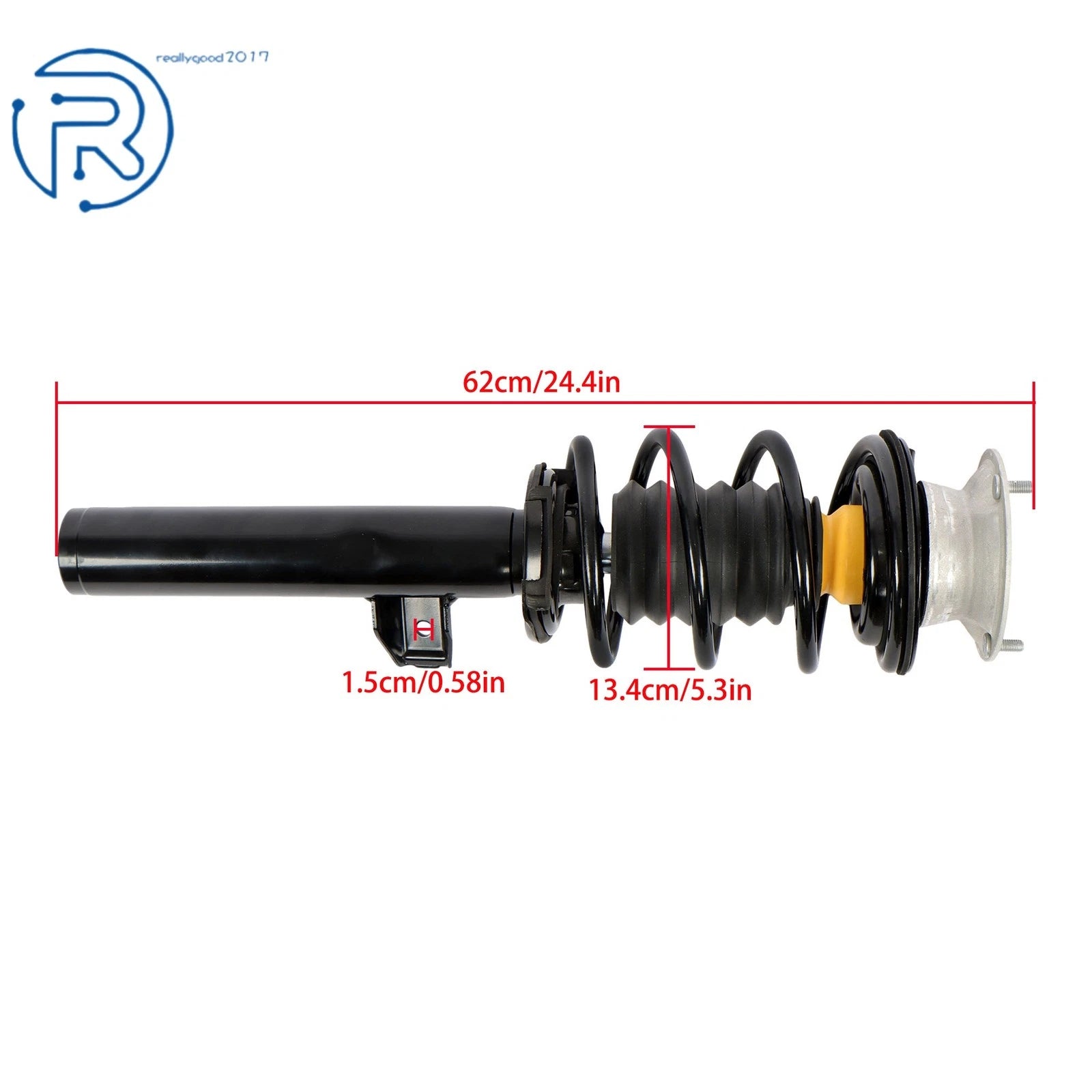 Front Left Shock Strut Assembly for BMW E60 E61 530xi 528i 535i (2008-2010)
