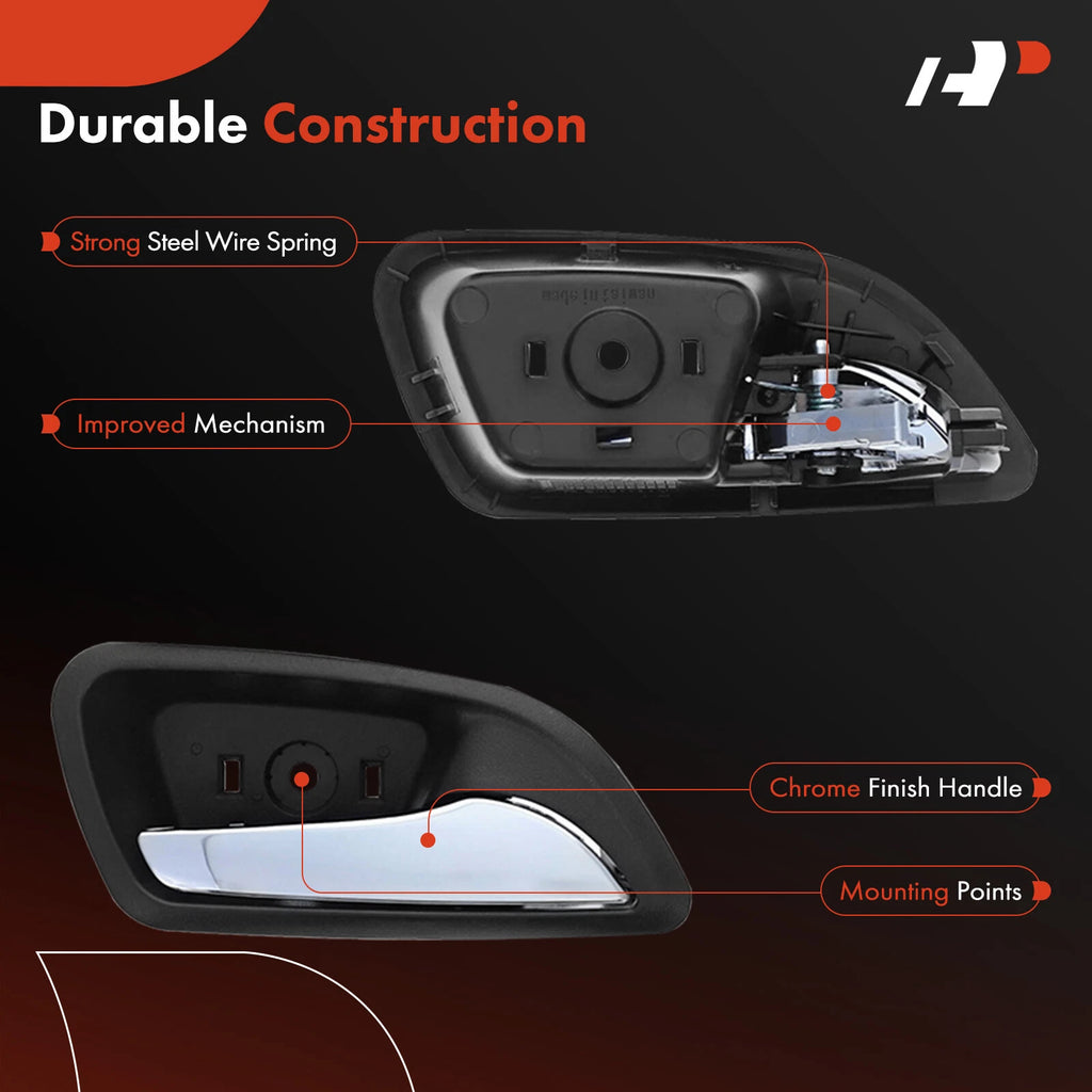Set of 4 Interior Door Handles for Chevy Cruze (2011–2015)