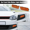 Pair of Amber Lens Front Bumper Side Markers for Volkswagen GTI (2010–2014)