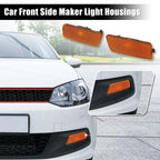 Pair of Amber Lens Front Bumper Side Markers for Volkswagen GTI (2010–2014)