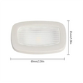 Make-Up Mirror Lamp for Benz W205 W213 W253 W222 Gray (2015-2023)