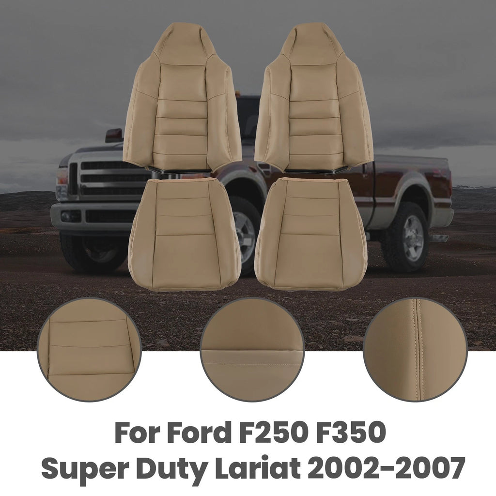 Set of 2 Front Seat Covers for Ford F-250/F-350/F-450 Super Duty