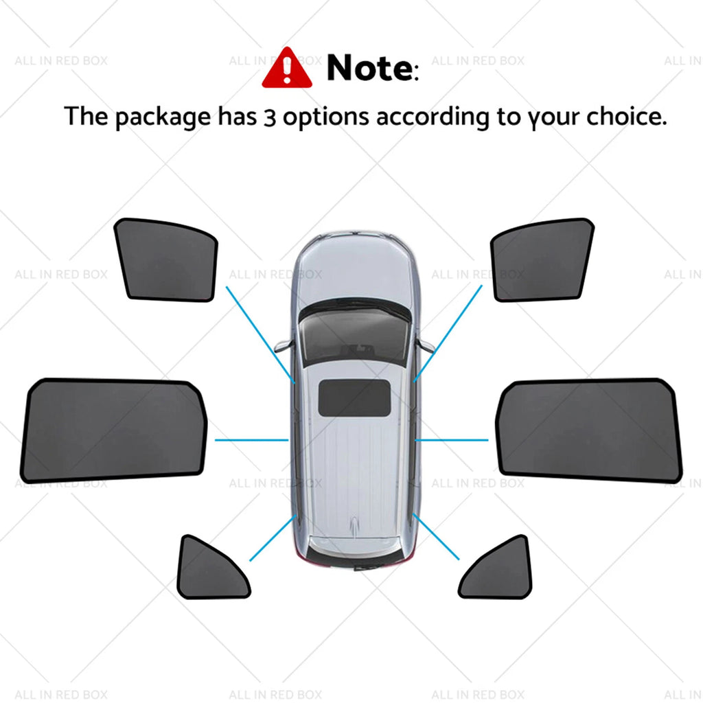 Window Magnetic Mesh Sun Blind Shades for Honda CR-V (2017–2023)