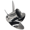 14 1/8x19 Stainless Steel 4 Blade Boat Propeller for Rubex HR4