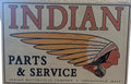 Metal Tin Sign for Indian Motorcycles (1995)