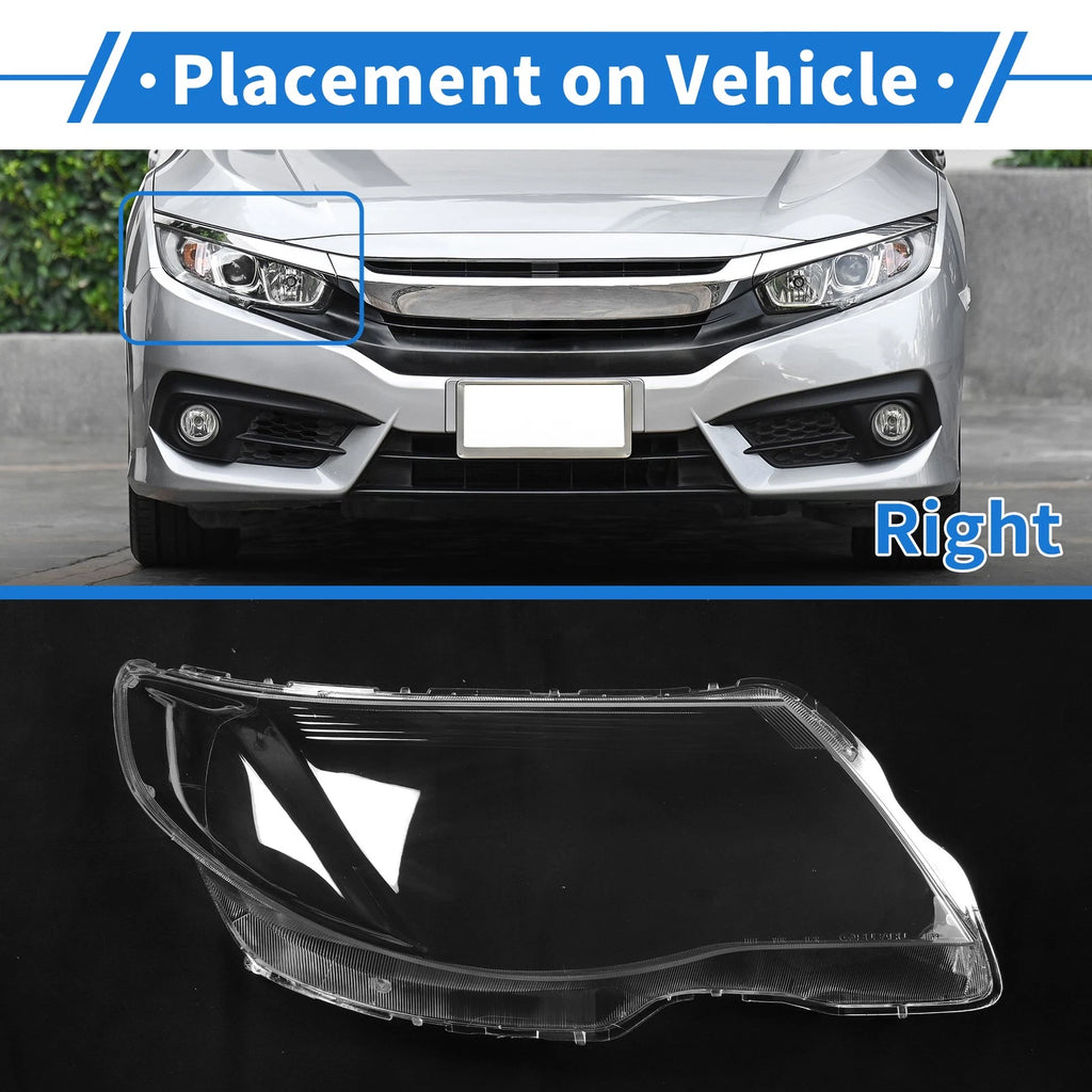 Headlight Lens Cover for Subaru Forester (2009–2012) - Clear