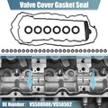 Set of 2 Engine Valve Cover Gaskets for Chevrolet Cadillac CTS (2003–2019)