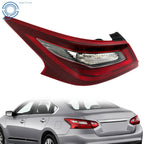 Tail Light for Nissan Altima Sedan (2016–2018) Red Outer Driver Side