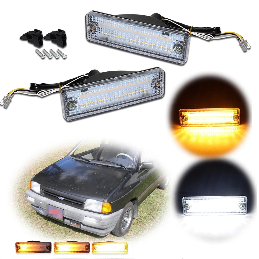 Switchback LED Turn Signal Lights for Mazda 323 626 Pickup Truck