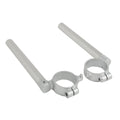 Silver Clip-On Handlebars for Suzuki GSXR600 750 (2006-2010)