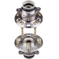 2 Rear Wheel Hubs w/ABS for Hyundai Azera, Kia Optima, Sportage, Rondo, Sonata, Tucson
