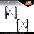 Power Window Regulator with Motor for GMC Envoy, Chevy Trailblazer (2002–2009)