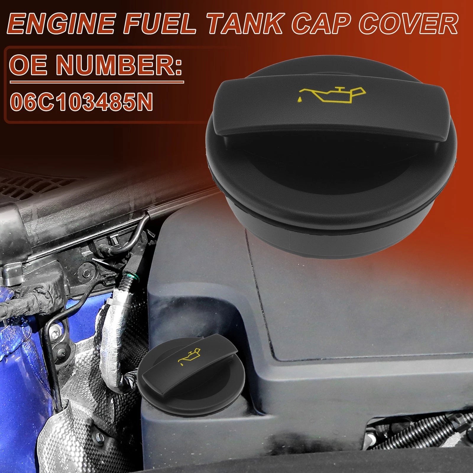 Oil Filler Cap for Audi A4 Avant B8 (2008–2015) 06C103485N