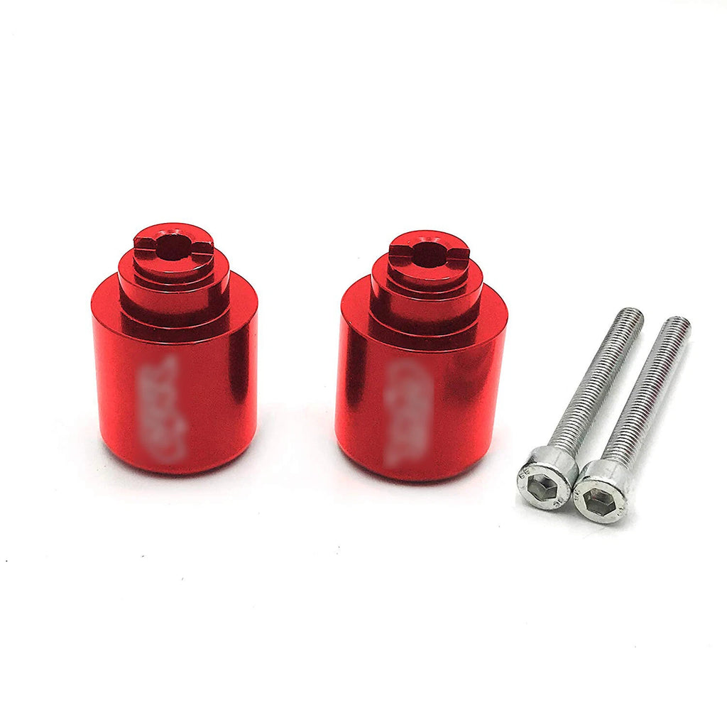 Red Bar Ends CBR Logo for Honda CBR 929 RR (2000–2001) / CBR 600RR (2003–2013)