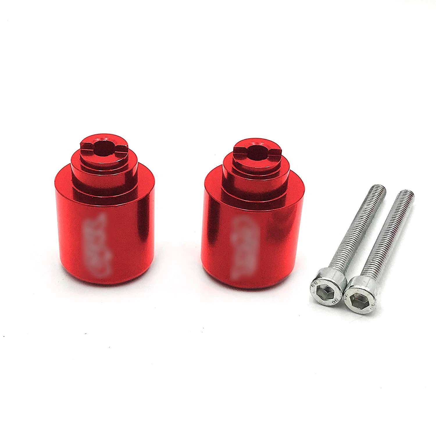 Red Bar Ends CBR Logo for Honda CBR 929 RR (2000–2001) / CBR 600RR (2003–2013)