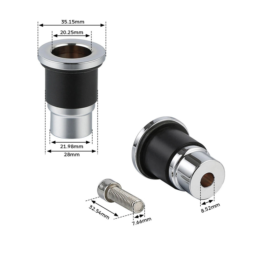 Quick Release Mount Hardware Spools for Indian Chief Dark Horse (2014–2018)