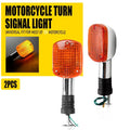 2X LED Turn Signal Lights for Universal Motorcycle (Front Rear)