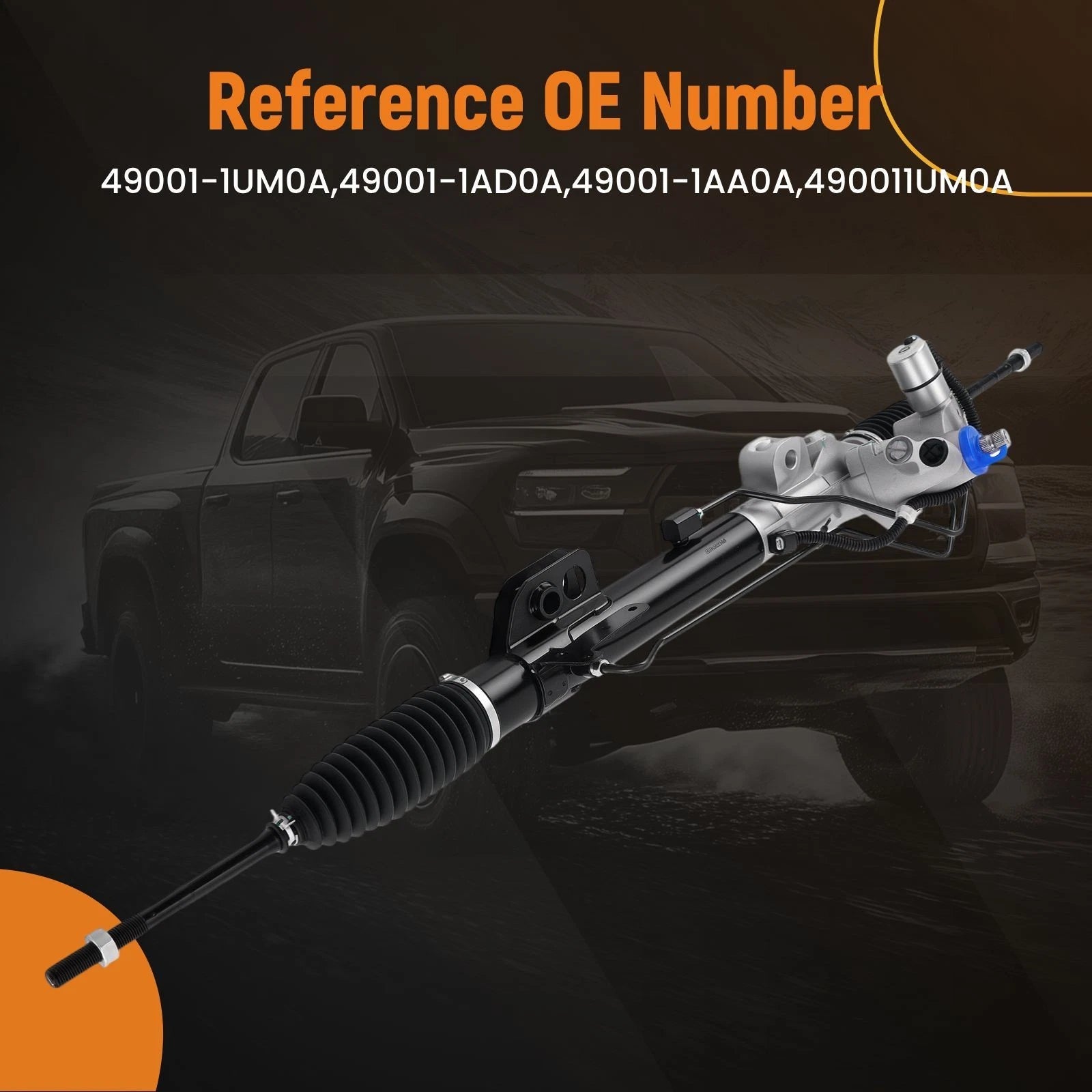 Power Steering Rack & Pinion for Nissan Murano AWD (2009–2014)