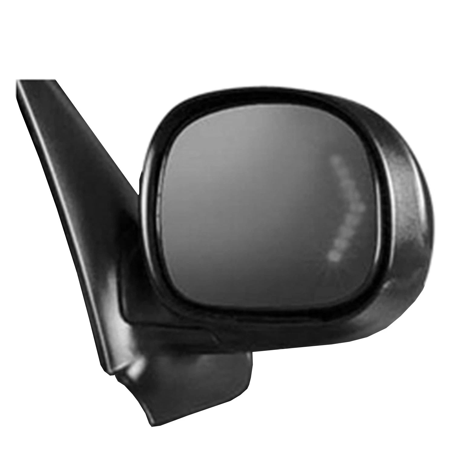 Replacement Ready to Paint Passenger Power Door Mirror w/o Heated w/Turn Signal