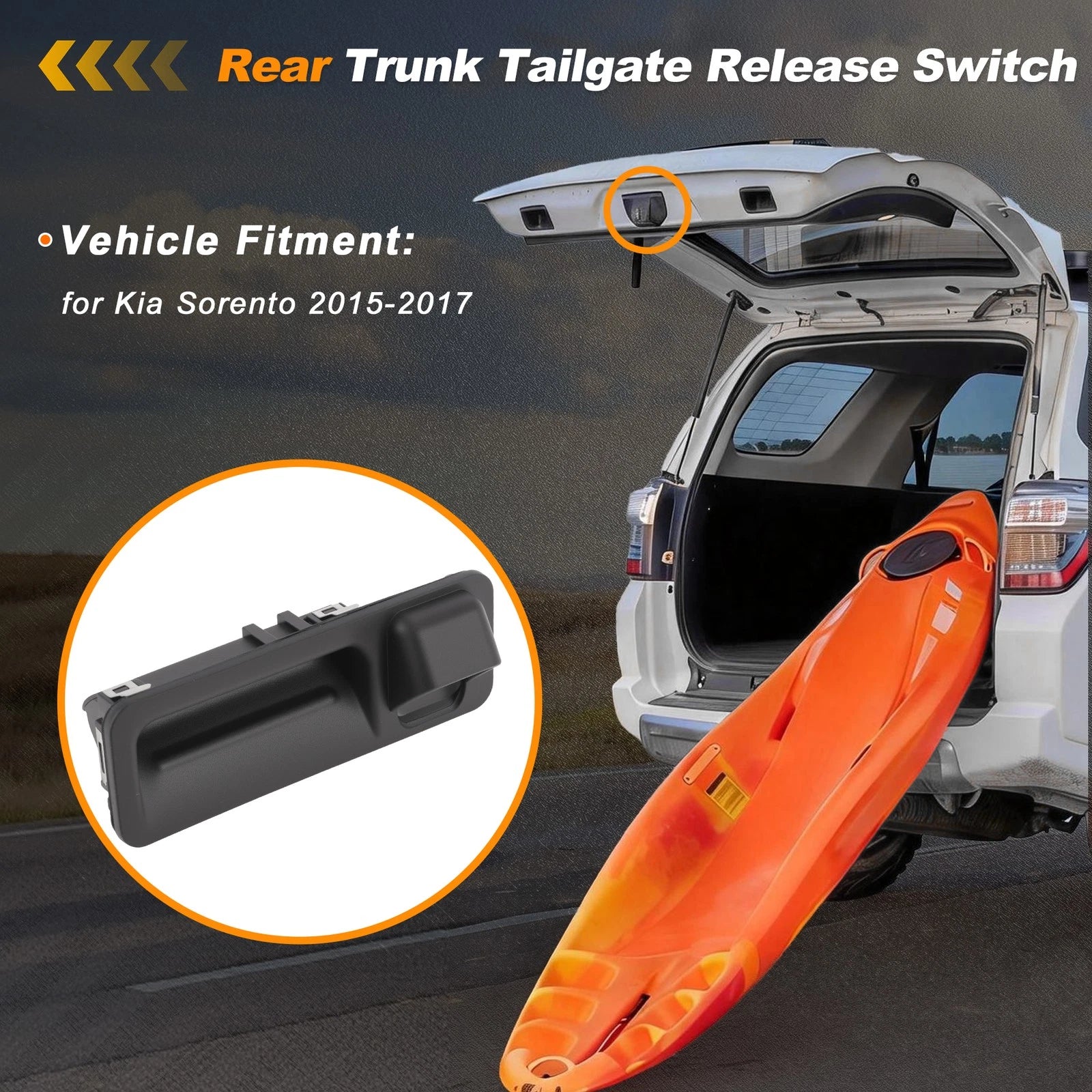 Tailgate Trunk Release Switch for Kia Sorento (2015–2017) No. 81260C5010