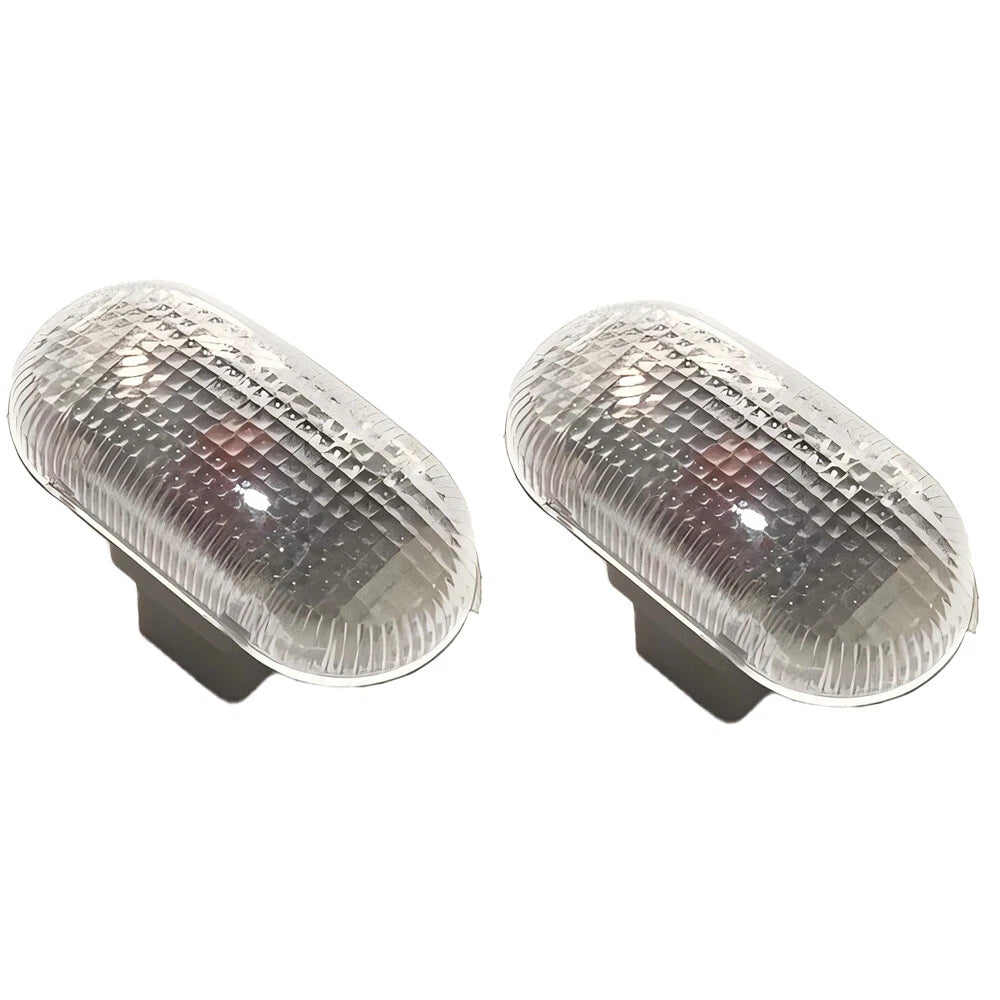 2X Clear Front Side Marker Lights for Suzuki Jimny (1998–2018)