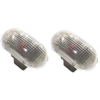 2X Clear Front Side Marker Lights for Suzuki Jimny (1998–2018)