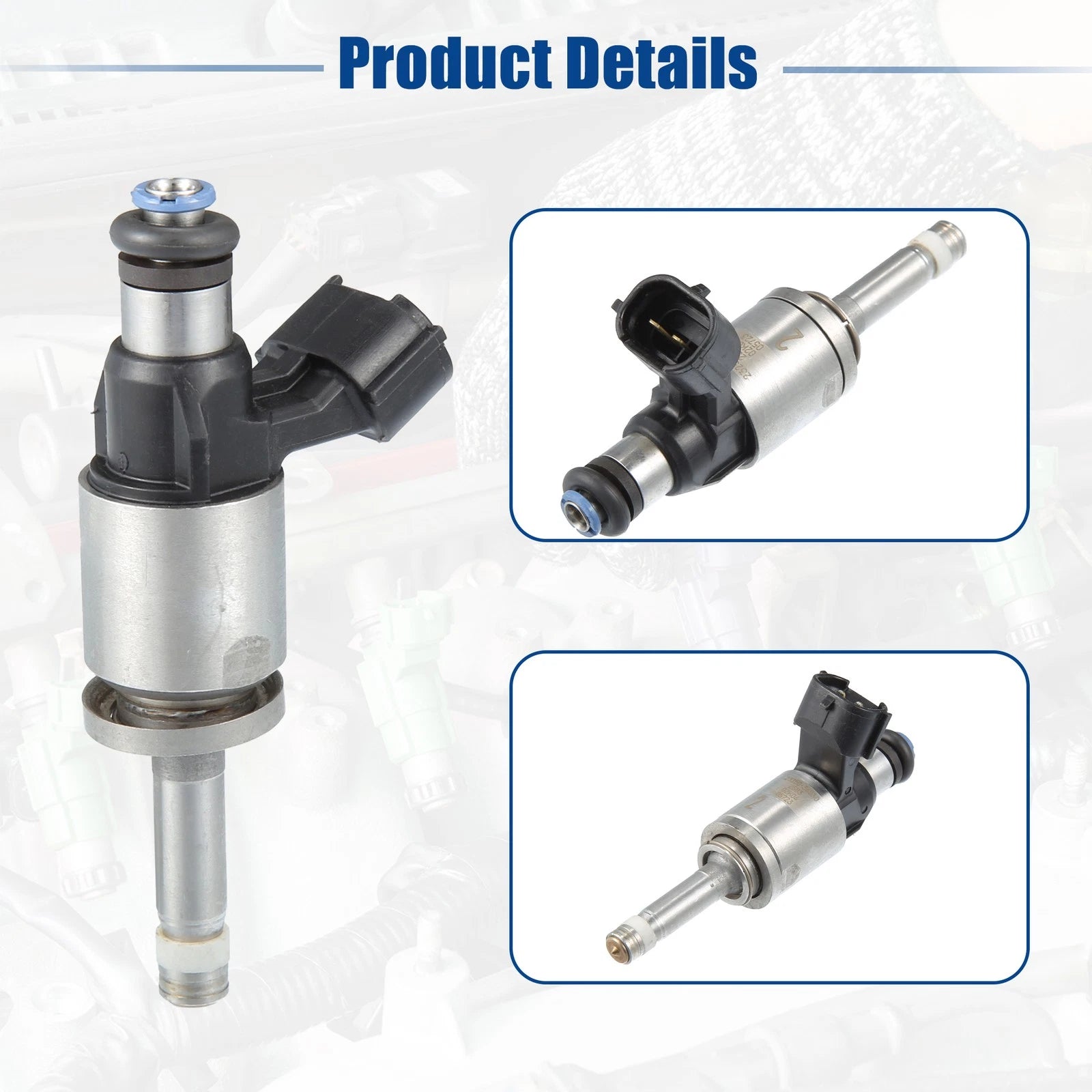 Set of 4 Fuel Injector Nozzles for Lexus RC200t (2016) 4 Cyl 2.0L