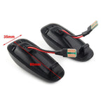 LED Dynamic Side Marker Turn Signal Light for Mercedes Benz C E CLK (–2023)