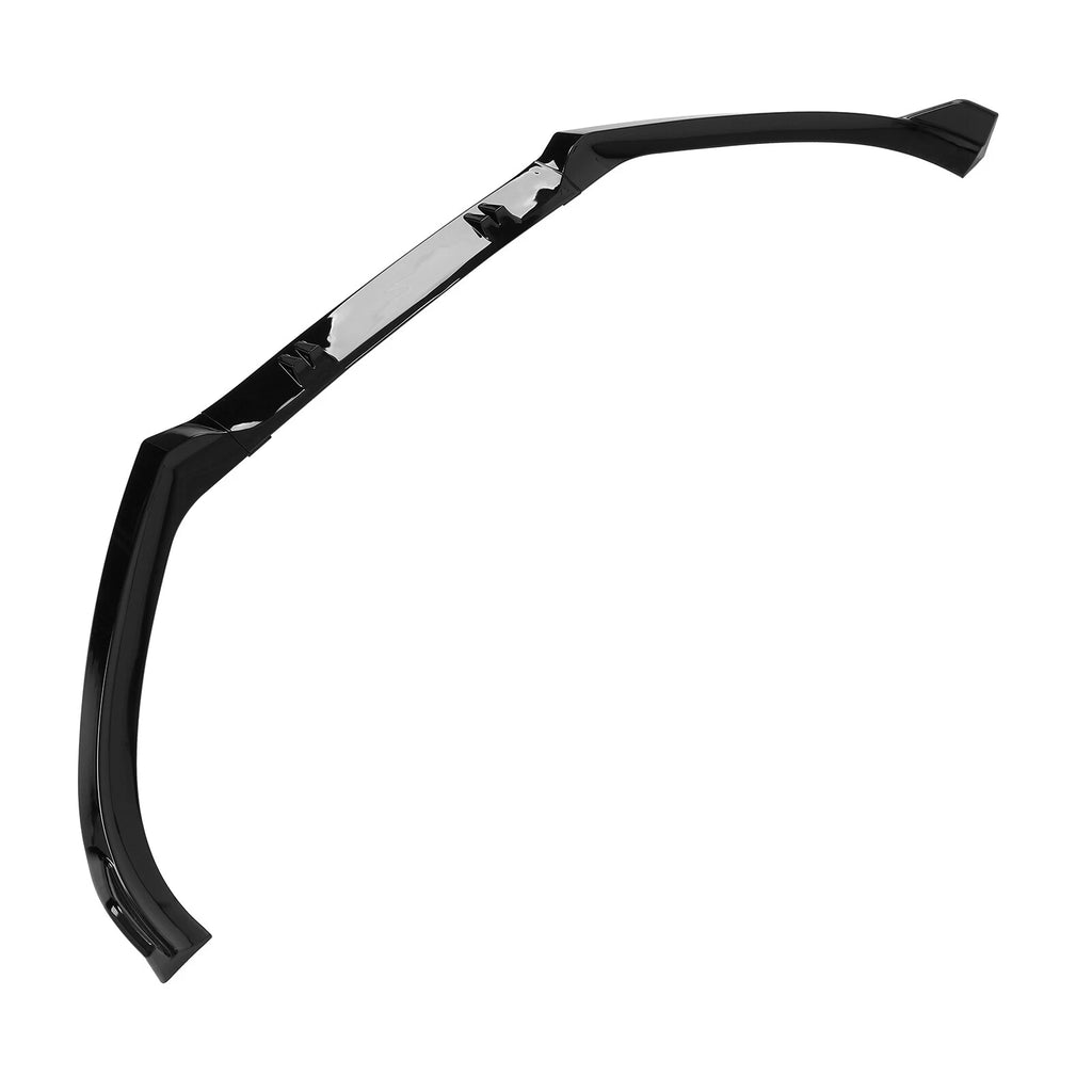 Front Bumper Lip Spoiler for Audi A4 Quattro (2013-2016) - Glossy Black