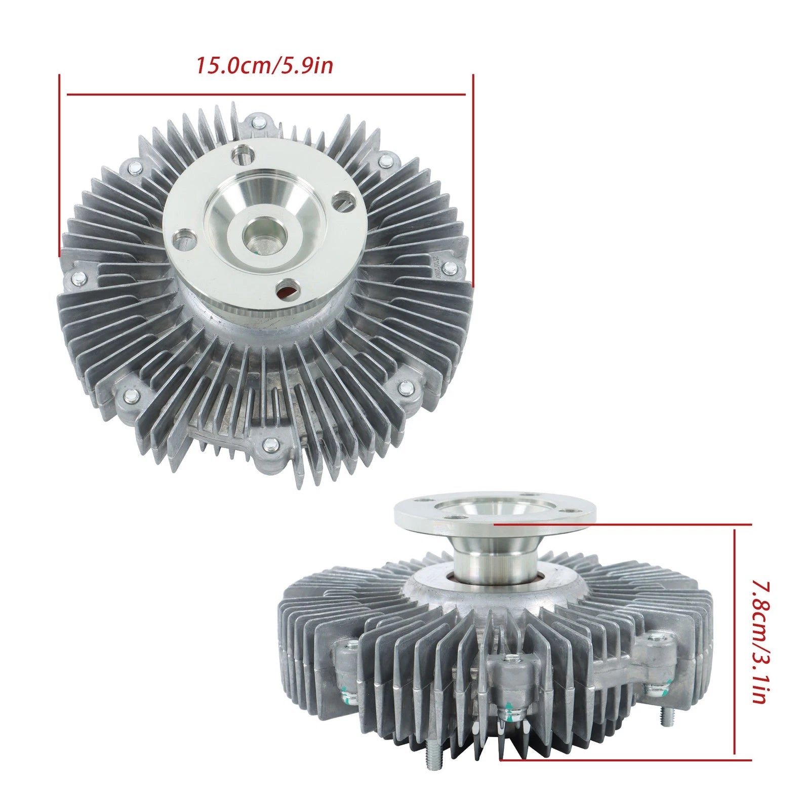 Cooling Fan Clutch for Toyota 4Runner Tacoma Tundra V6 (1996–2006)