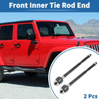 2X Front Inner Tie Rod End Links for Dodge Grand Caravan (2005–2007) No.EV80645