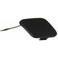 Front Bumper Tow Hook Eye Cap Cover Black for Dodge Dart (2012-2016)