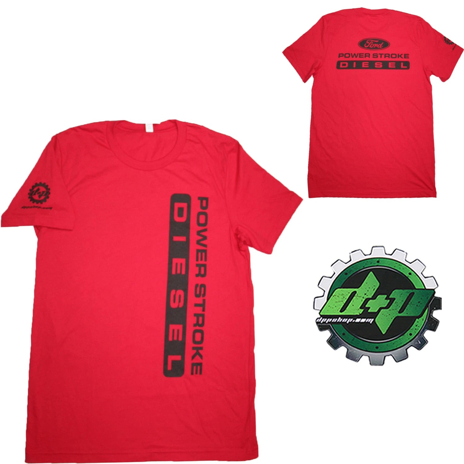 Powerstroke Diesel Tee for Ford Truck (4X4)