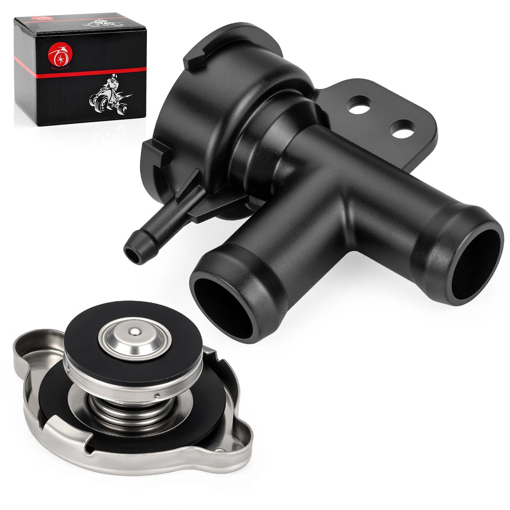 Remote Coolant Filler with Pressure Cap for Polaris Magnum Worker ATP 500 (2000–2002)