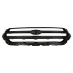 Glossy Black Plastic Front Upper Mesh Grille for Ford Escape (2017-2019)