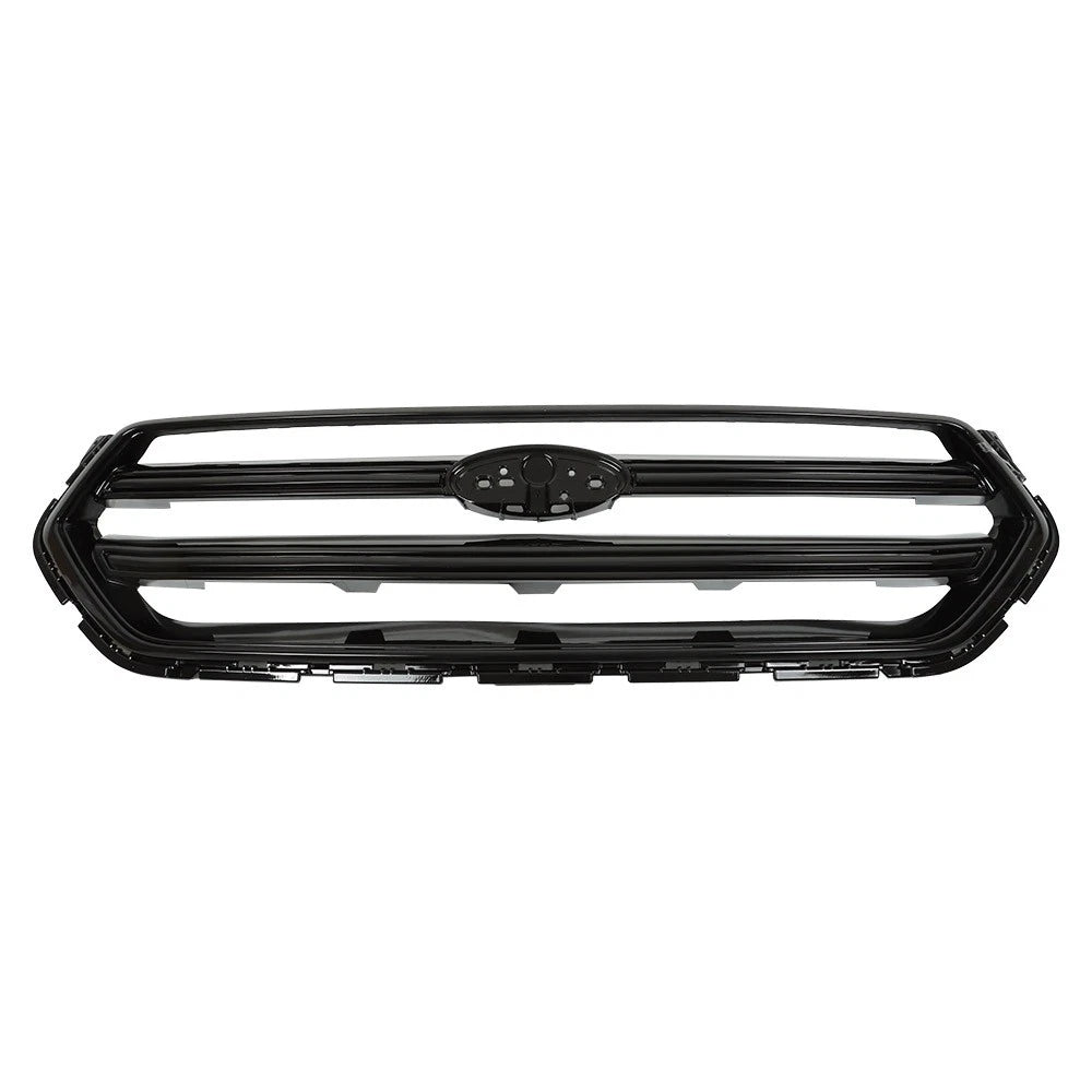 Glossy Black Plastic Front Upper Mesh Grille for Ford Escape (2017-2019)