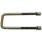 4 Front Leaf Spring U-Bolt + Nut Set for Landcruiser 70 Series FJ75 HJ75 HZJ75