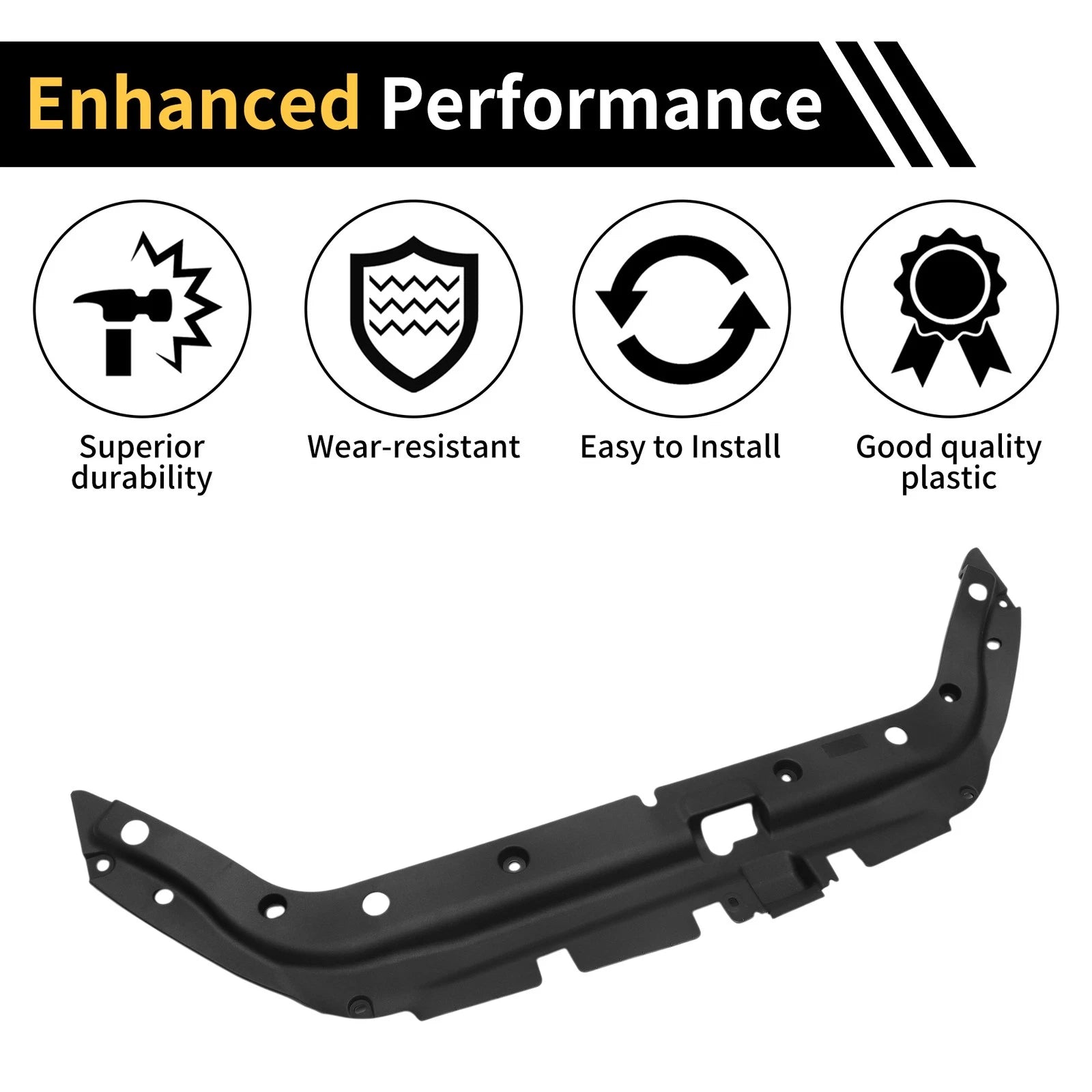 Radiator Support Cover for Toyota RAV4 2006–2012 No. 532890R010