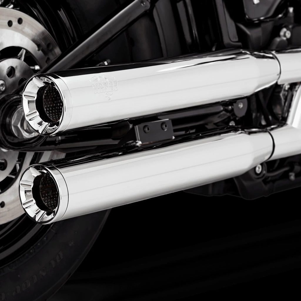 Vance & Hines Eliminator 300 Slip-On Mufflers for Harley Davidson (2017–2023)