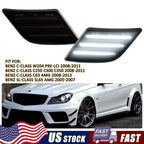 Side Marker Lights for Mercedes Benz W204 C-Class C300 C350 C63 (2008–2011)