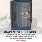 Soft Roll-Up Tonneau Cover for Toyota Tundra (2007–2021)
