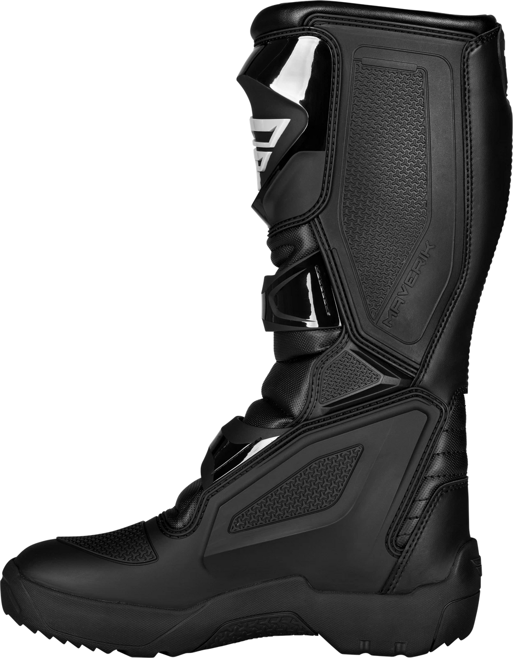 Fly Racing Maverik LT Enduro Boots for Men (2020–2024) Offroad Black Size 7