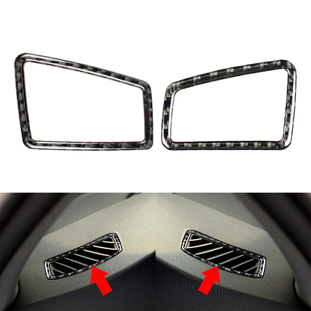 Carbon Fiber Air Vent Outlet Covers for BMW 3 Series E90 E92 E93 (05-12)