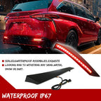 LED Rear Bumper Tail Lights for Toyota Sienna (2021–2023) Smoked